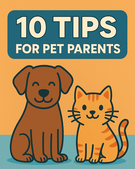 Free eBook "10 Tips for Pet Parents" 🐱🐶